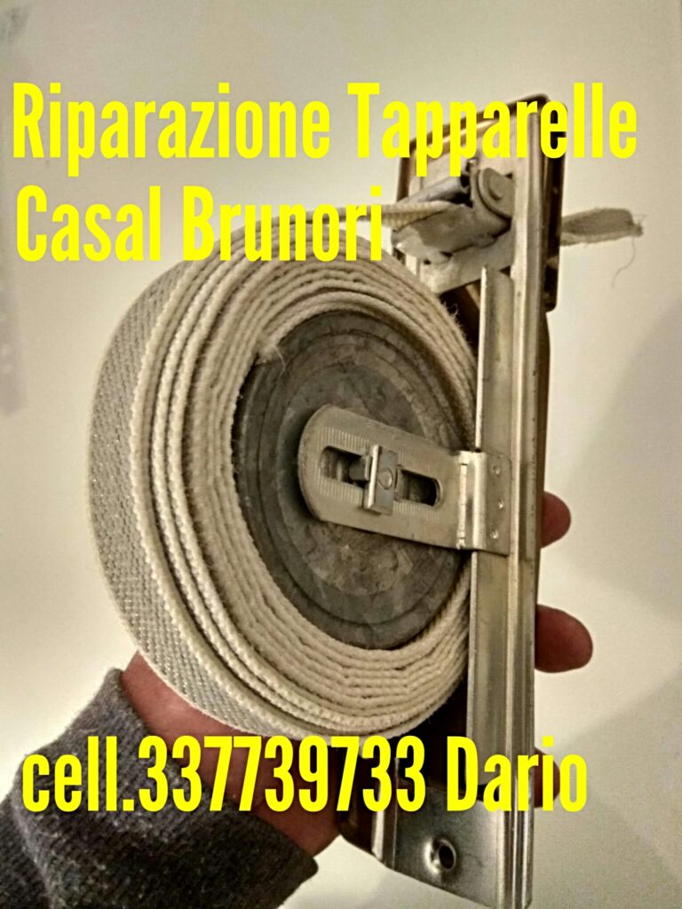 Riparazione Tapparelle Serrande Elettriche Casal Brunori roma cell.337739733 Dario